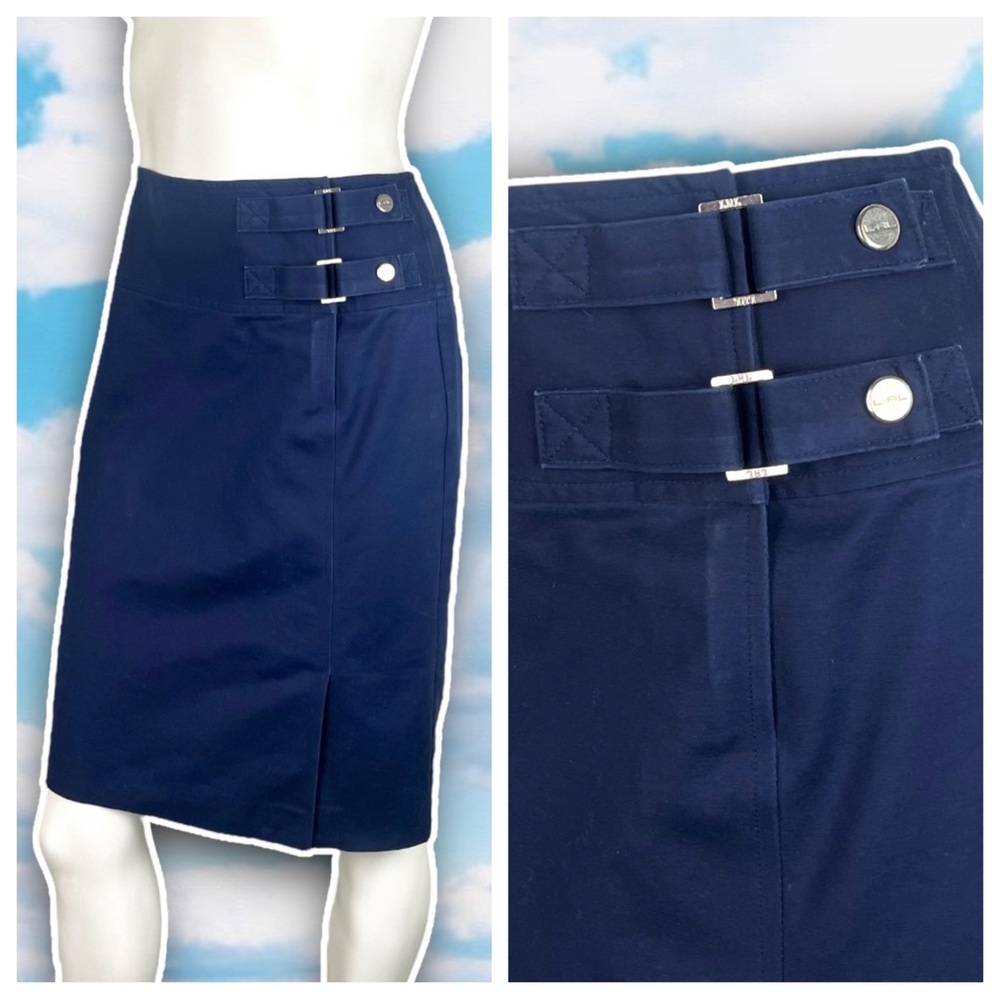 LAUREN RALPH LAUREN Vintage
Side Buckle Pencil Skirt Preppy
Equestrian Career